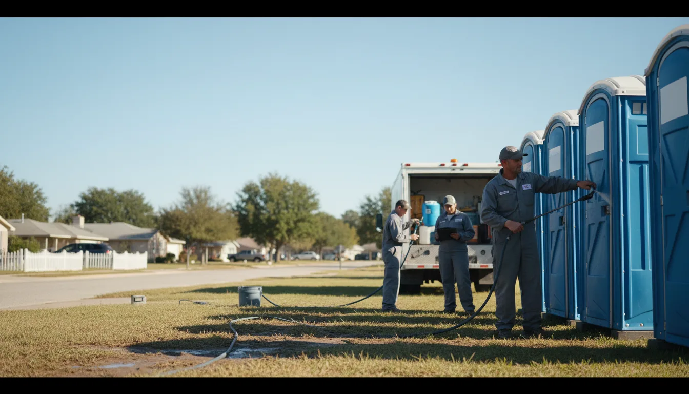 Long-Term Portable Toilet Rental in Harrisville, MI near me